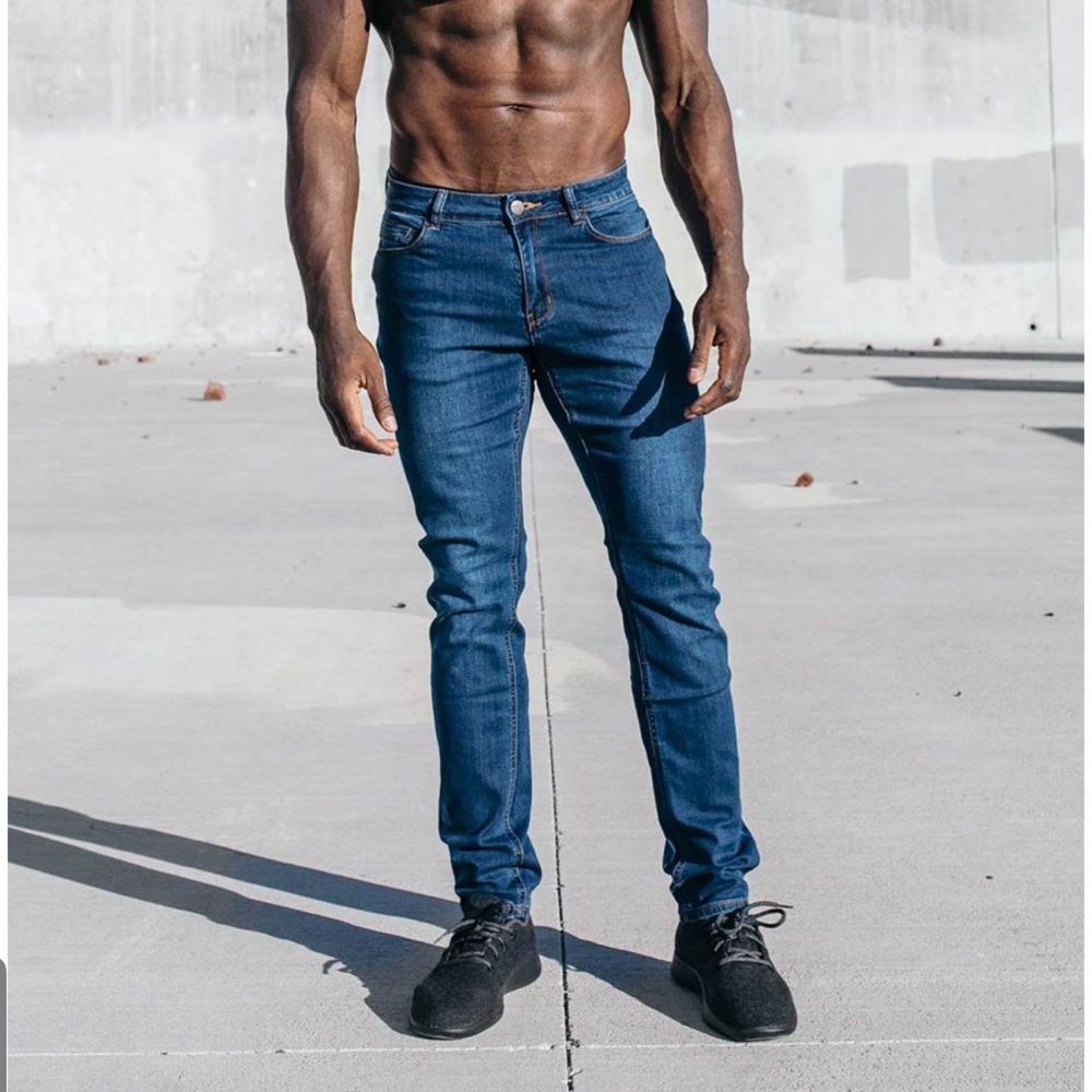 Barbell Apparel Jeans Medium/DK Wash Indigo 34/32